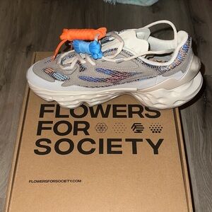 Flowers for Society Multicolor Sneakers